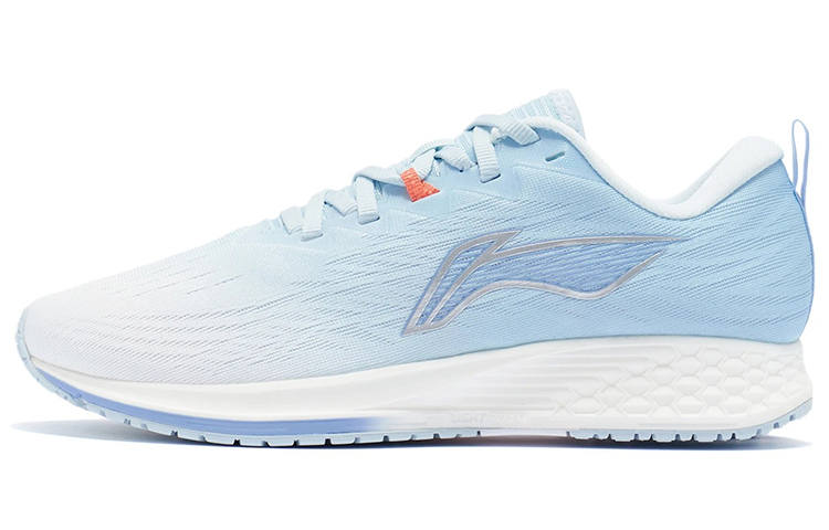 Li-Ning Li Ning Red Hare 4 Cushioning Slip Resistant Rebound Low top Running Shoes Women's Blue