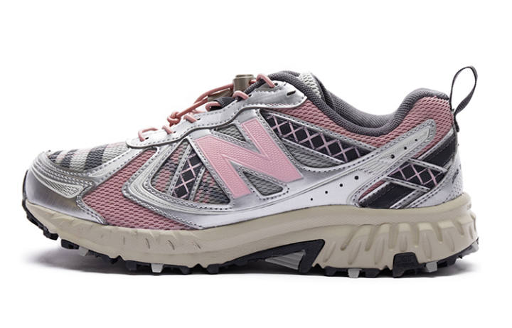 New Balance New Balance NB 410 Cushioning Breathable Cushioning Breathable Low top Running Shoes Unisex Pink Silver