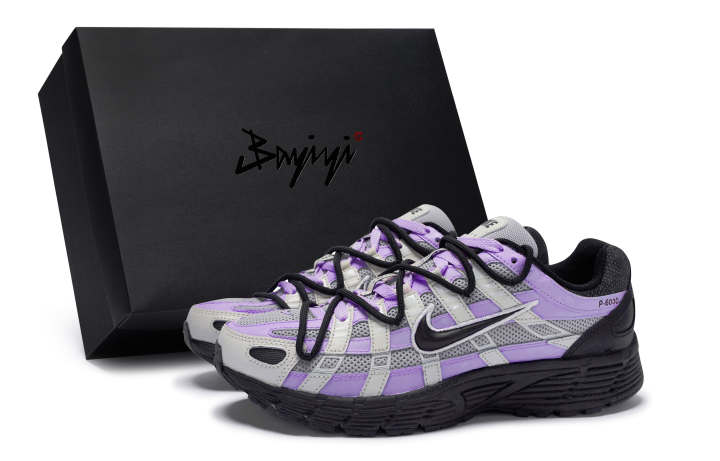 Nike Nike P 6000 Low top Running Shoes Unisex Purple Silver Gray