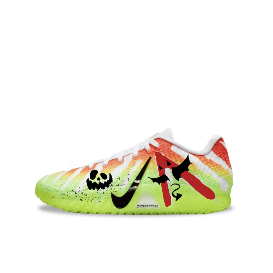 Nike Nike Ja Morant 3 Cushioning, Wear Resistant Low top Basketball Shoes Men's Red Green