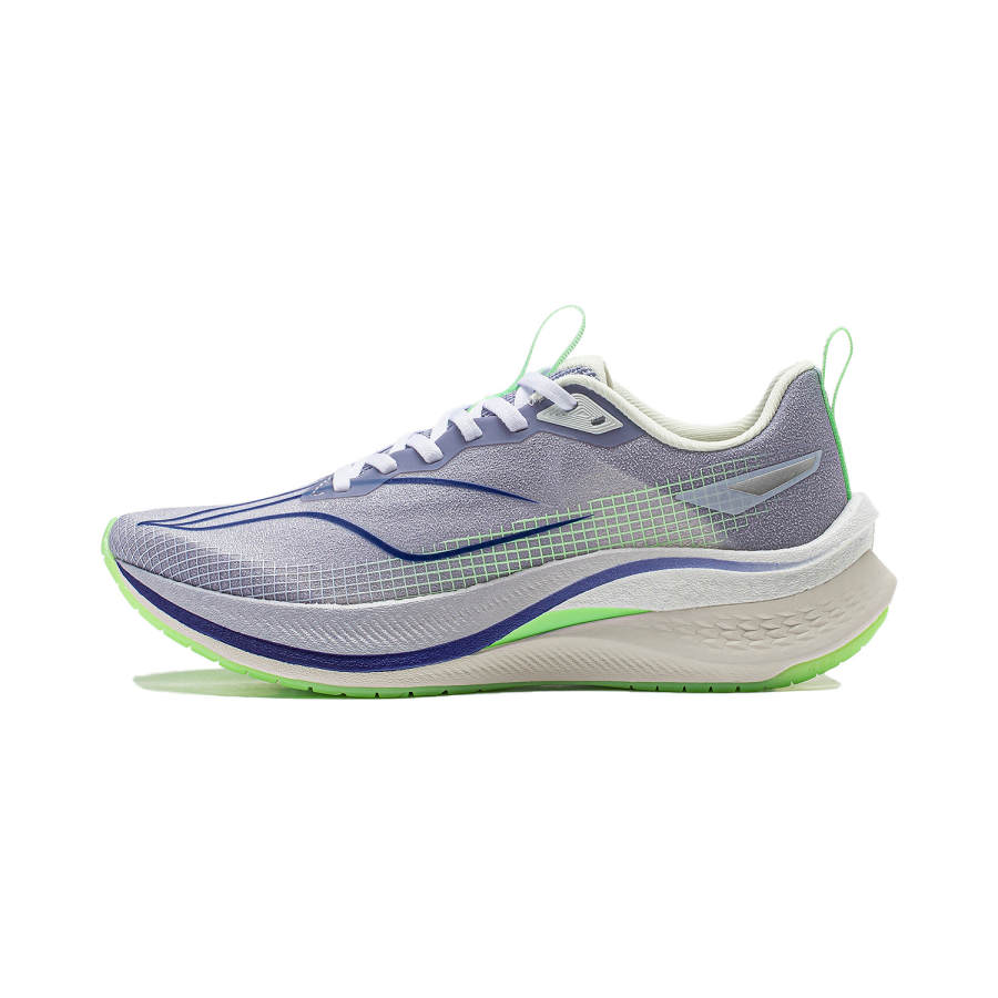 Li-Ning Li Ning Red Hare 7 Pro Low top Running Shoes Women's Purple Smoke Blue
