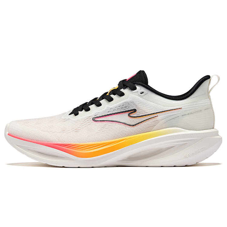 Erke Yi Feng Low top City Commuting Running Shoes Men's Microcrystal White Jet Black