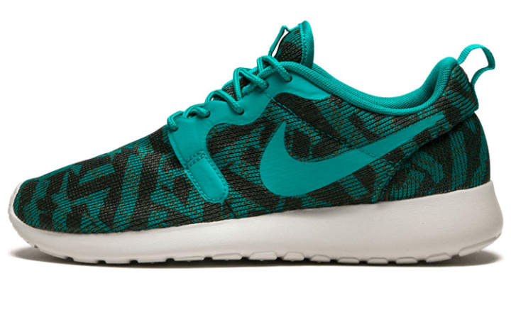 Nike Nike Roshe Low Top Green/Black Women's