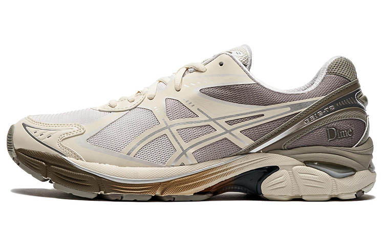 ASICS x DIME GT 2160 Comfortable Low top Training Running Shoes Men's Gray White