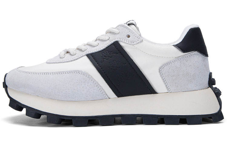 Kappa Textile, Synthetic Leather Slip Resistant Abrasion Resistant Low top Casual Running Shoes Women's