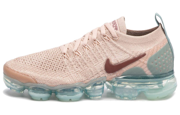 Nike Nike VaporMax 2.0 Mesh Breathable Lightweight Breathable And Lightweight Low top Casual Running Shoes Women's Pink