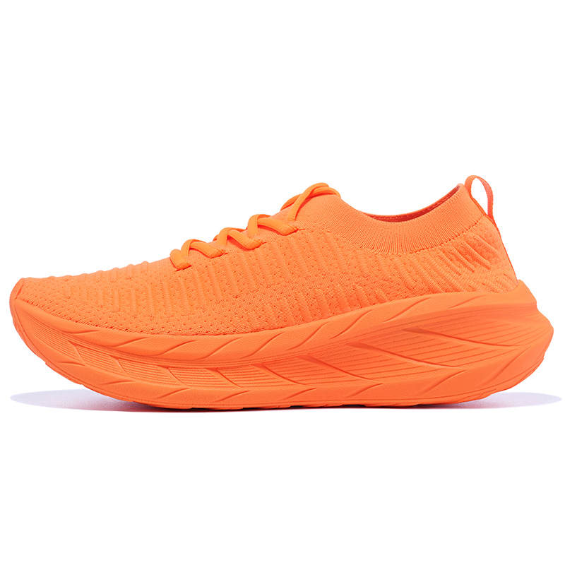 BMAI Wanderer Cushioning Breathable Lightweight Low top Casual City Commuting Running Shoes Women's Orange