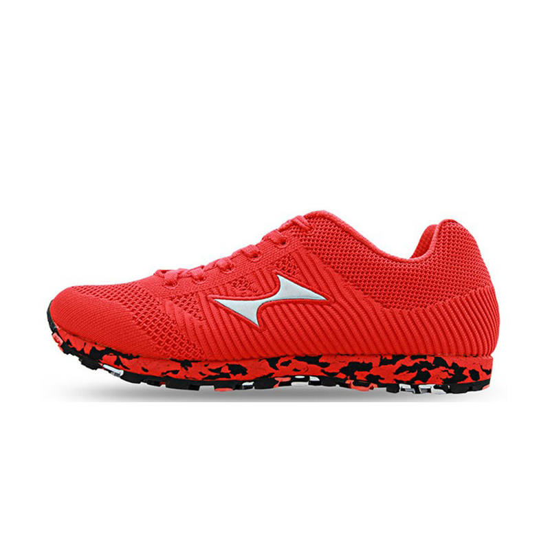 HEALTH Comfortable Slip Resistant, Abrasion Resistant, Breathable Low top Casual Running Shoes Unisex Red