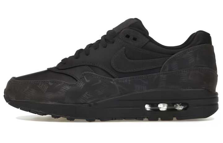 Nike Nike Air Max 1 Lux Oil Grey Logo Prints Women's