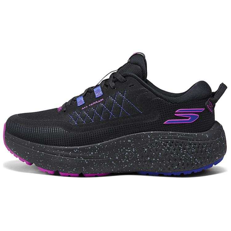 Skechers GO RUN SUPERSONIC MAX Comfortable Abrasion Resistant Low top Running Shoes Women's Black