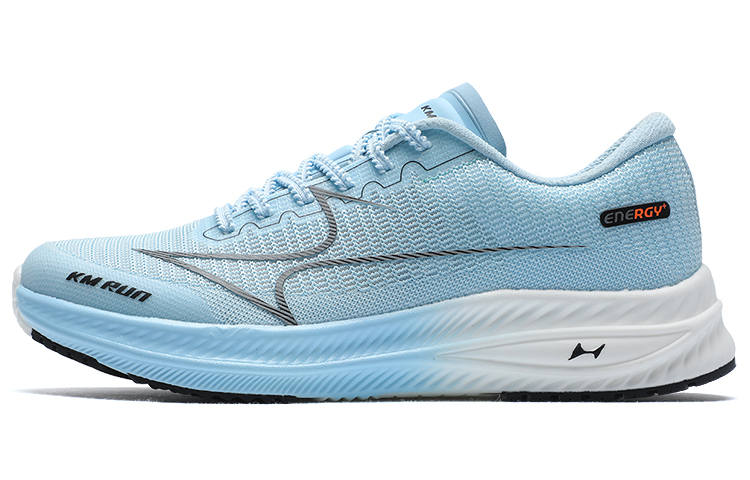 HEALTH Light Shadow Running Shoes Unisex Low Top Ice Dusty Blue