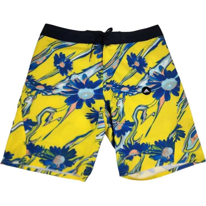 Adidas Adidas Swimming Shorts Men's Multicolor Moderate Square Leg Swim Trunks