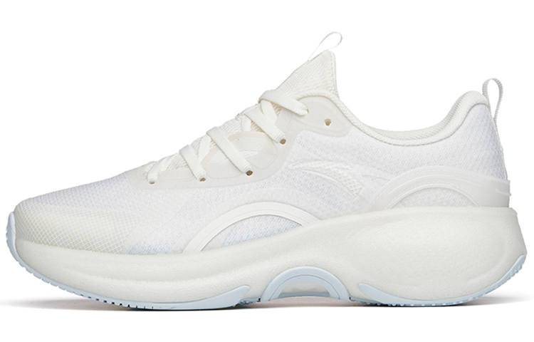 Anta Sugar Core Bubbles 3.0 Slip Resistant Abrasion Resistant Low top Running Shoes Women's Ivory White