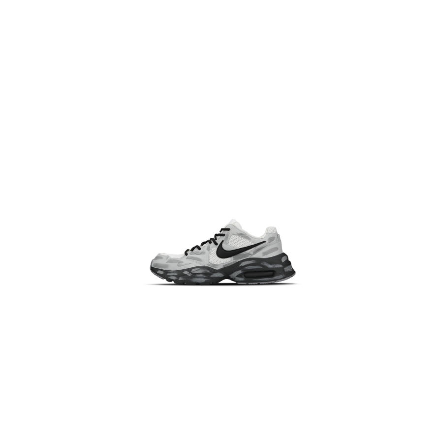 Nike Nike Air Max Fusion Mesh, Leather Low top Air Cushion Running Shoes Women's Gray Black