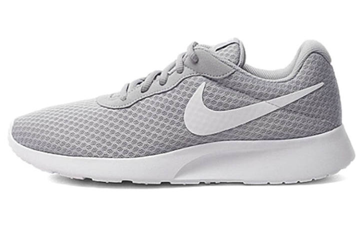 Nike Nike Tanjun Wolf Grey Slip Resistant Lightweight Non slip Lightweight Low top Casual Shoes Men's White Gray
