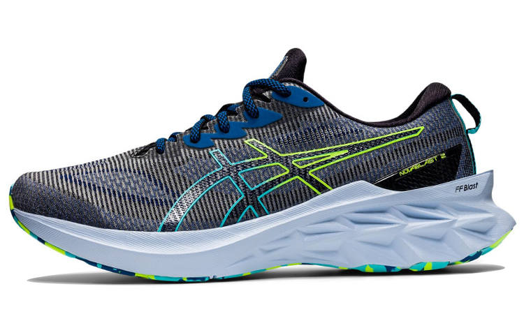 ASICS ASICS Novablast 2 Le Black Hazard Green
