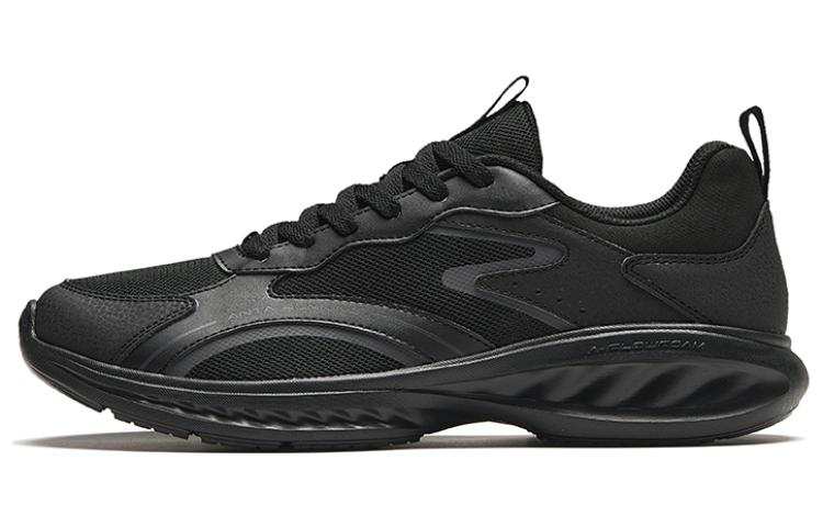 Anta Breathable Lightweight Breathable And Lightweight Low top Running Shoes Men's Black