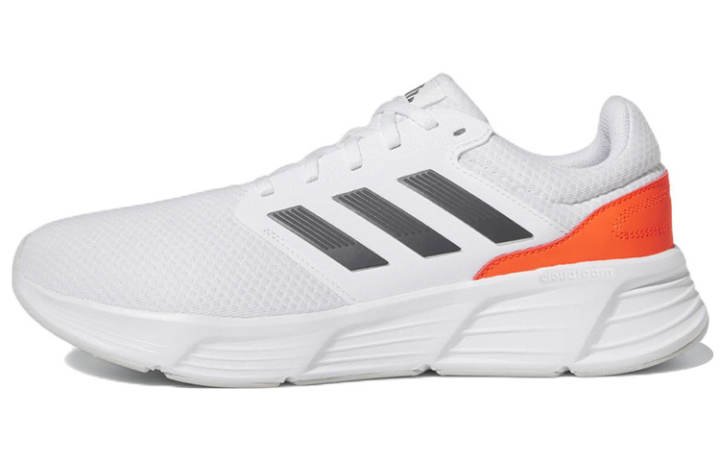 Adidas Adidas Galaxy 6 Comfortable Textile, Leather Cushioning Slip Resistant Abrasion Resistant Breathable Lightweight