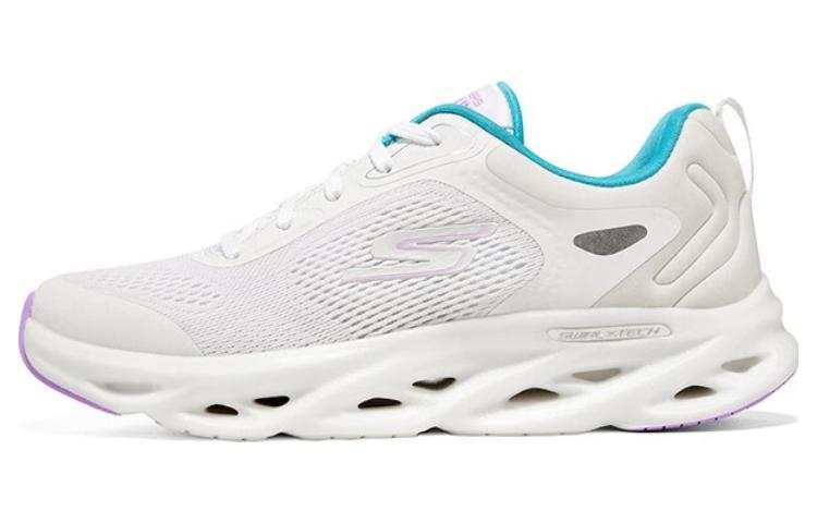 Skechers Go Run Swirl Tech 'White Blue' Women's