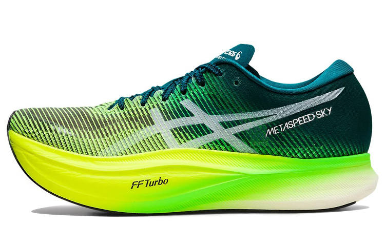 ASICS Metaspeed Sky+ 'Velvet Pine Safety Yellow'
