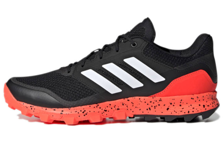 Adidas Adidas Flexcloud 2.1 Running Shoes Unisex Low Top Black/Orange/White