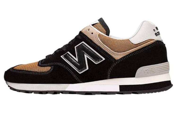New Balance New Balance NB 576 Cushioning, Wear Resistant Low top Running Shoes Men's Black Gold
