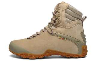 XIANG GUAN Crew Outdoor Boots Unisex Beige