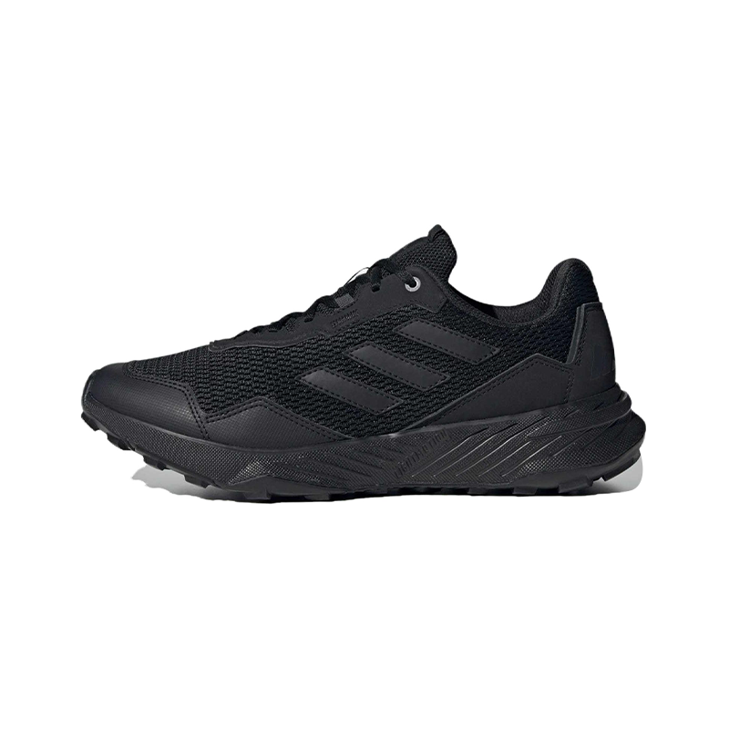 Adidas Adidas Tracefinder Trail Comfortable Slip Resistant Slip Resistant Low top Casual Running Shoes Men's Black Gray