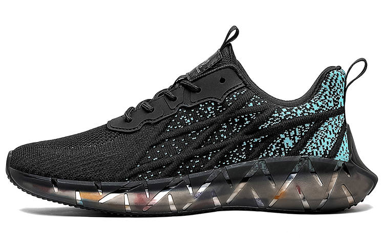 Jeep Low top Running Shoes Men's Black Blue