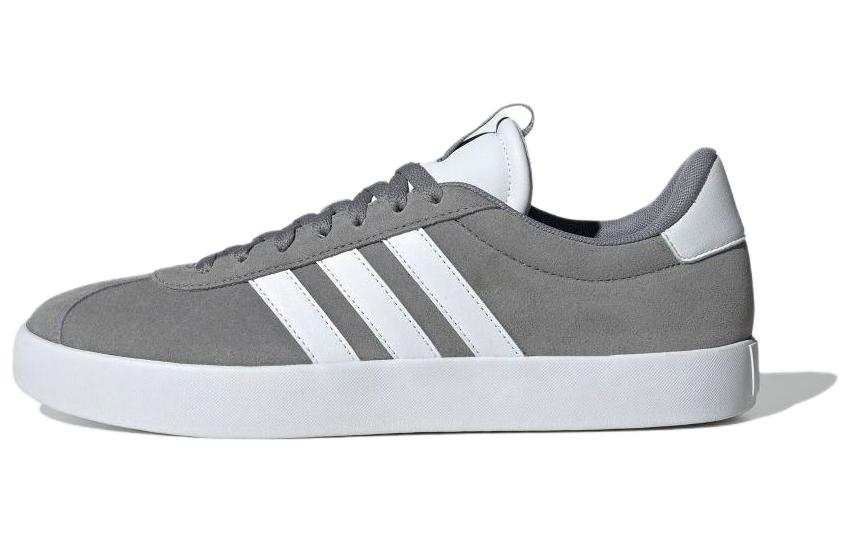 Adidas Adidas VL COURT 3.0 Comfortable Low top Skateboard Shoes Unisex Gray White