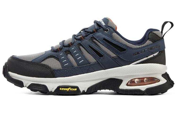 Skechers SKECH AIR Low top Running Shoes Men's Blue Gray