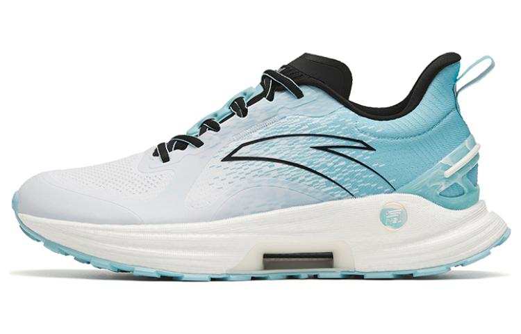 Anta Gen 3.0 Cushioning Slip Resistant Abrasion Resistant Low top Running Shoes Men's Blue White