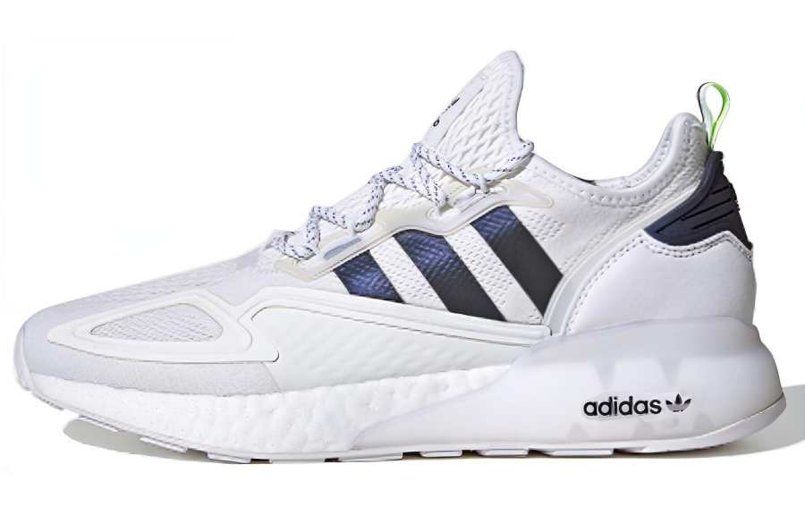 Adidas Originals Adidas Zx 2K Boost White Iridescent Core Black