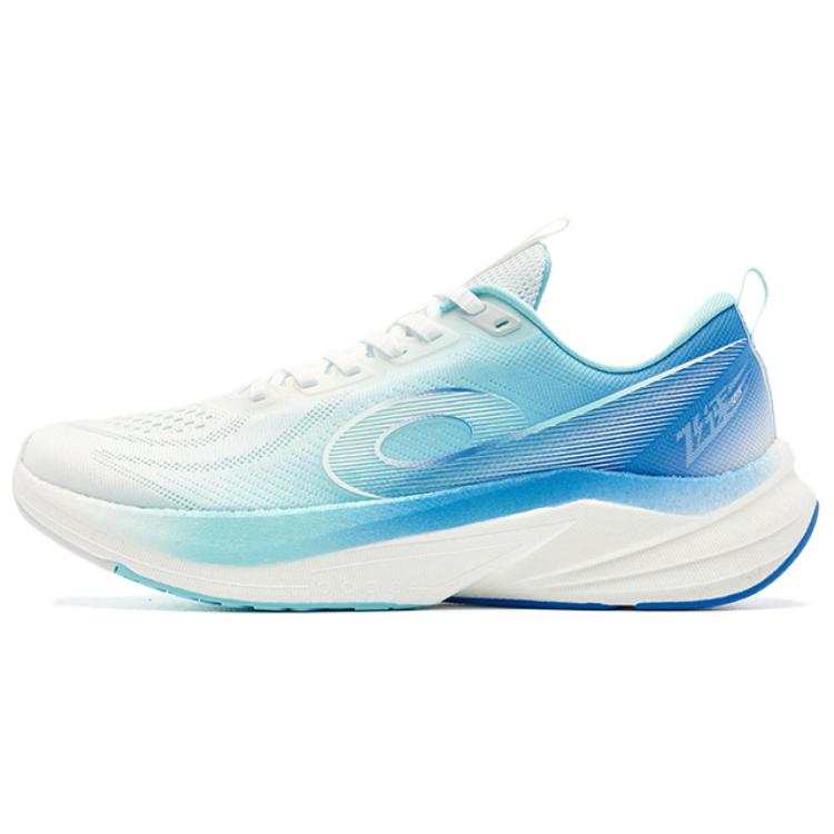 QIAODAN Flying Speed 3LITE Running Shoes Men's Low Top Jordan White Bay Blue