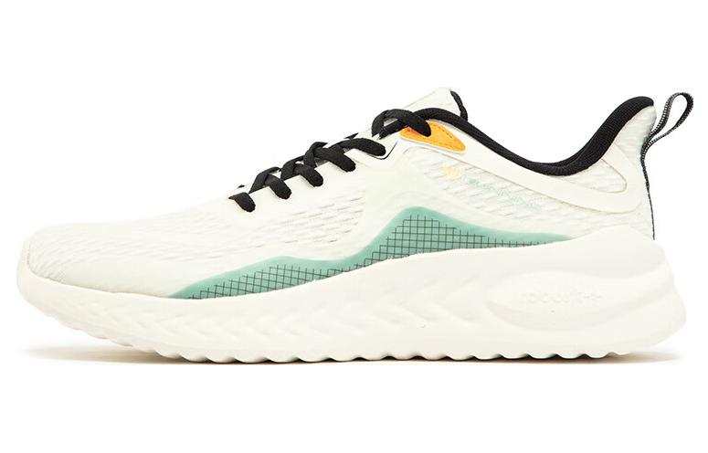 361° Comfortable Slip Resistant, Abrasion Resistant, Breathable Low top Running Shoes Men's White Black Cyan