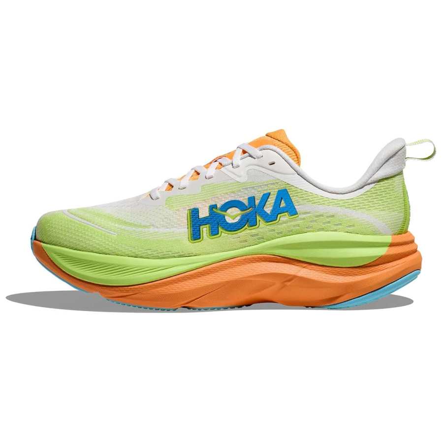 HOKA ONE ONE Low top Running Shoes Men's Green Orange