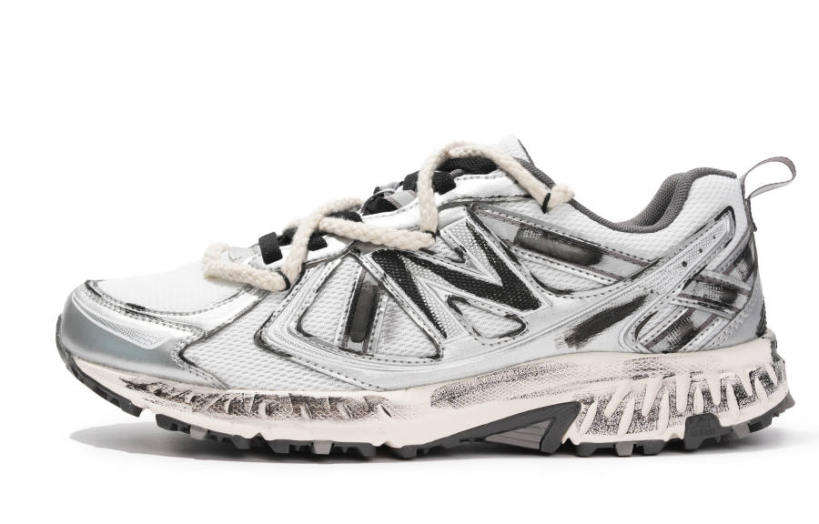 New Balance New Balance NB 410 V5 Breathable Low top Running Shoes Unisex Black Silver