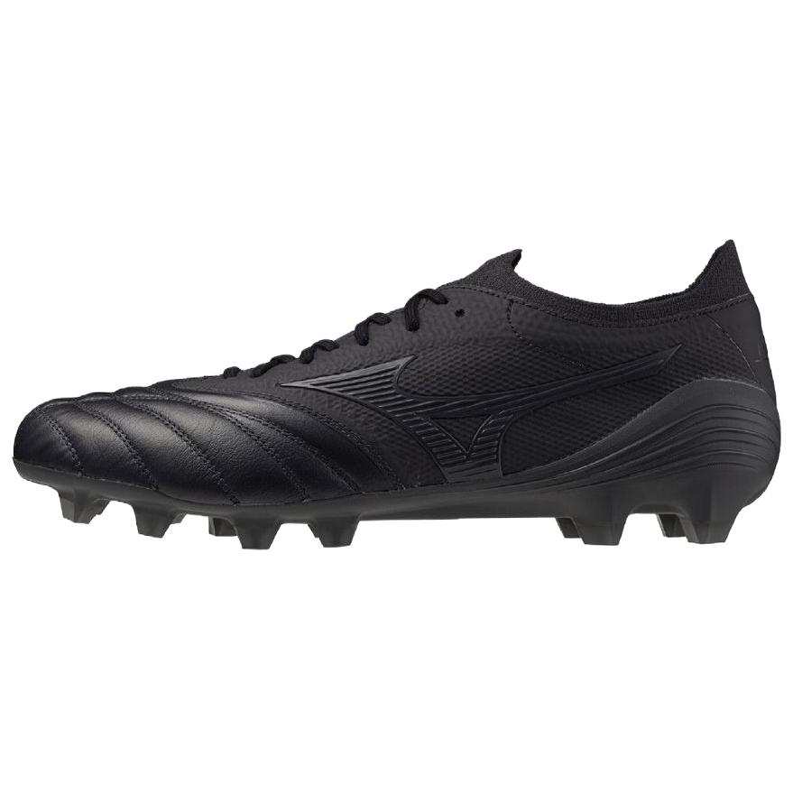 Mizuno Morelia Neo 4 Slip Resistant Abrasion Resistant Soccer Shoes Unisex Black
