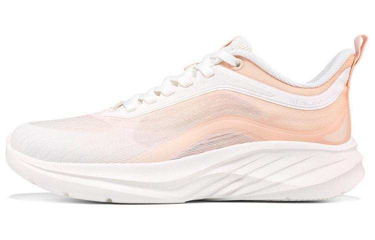 361° Comfortable Cushioning Breathable Lightweight Rebound Low top Running Shoes Women's Pink Peach