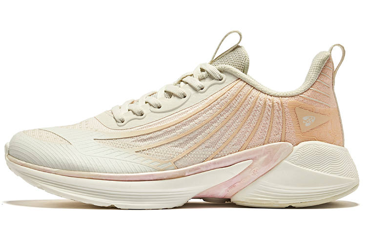 Erke Fabric Comfortable Cushioning Abrasion Resistant Breathable Low top Running Shoes Women's