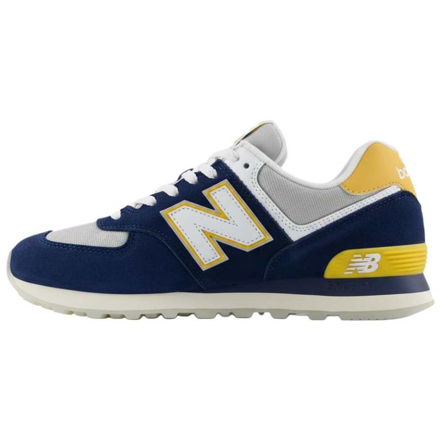 New Balance New Balance NB 574 Abrasion Resistant Support Rebound Abrasion Resistant Support Rebound Running Shoes Unisex Blue