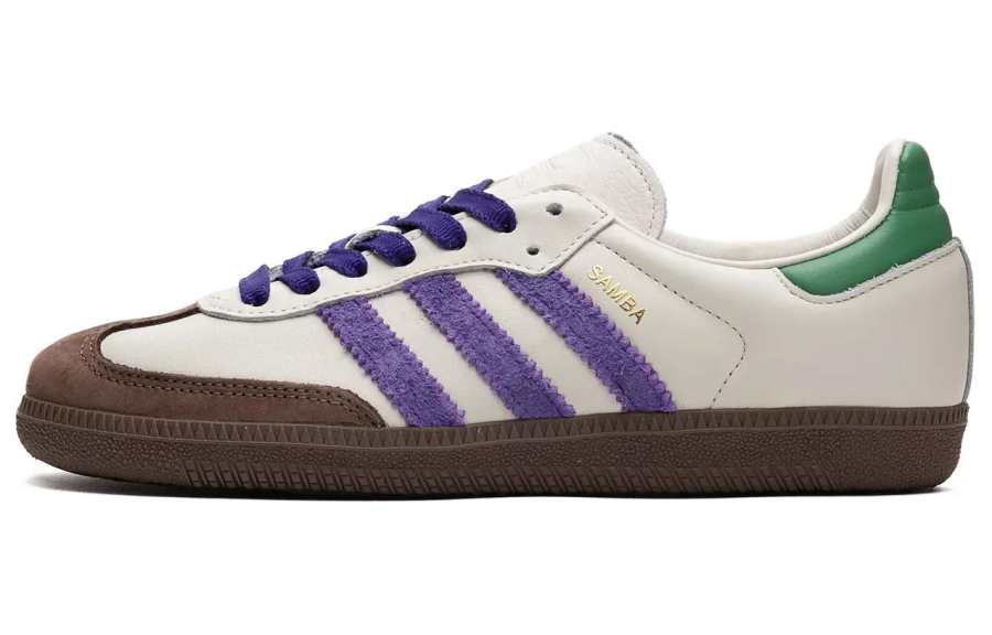 Adidas Originals Adidas Samba OG Off White Core Purple Green Brown Women's