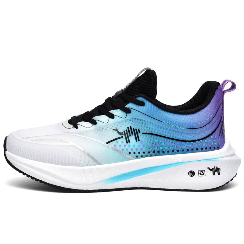 LINGHANGLUOTUO Mesh Slip Resistant And Breathable Coverage Low top Sprint Running Shoes Men's