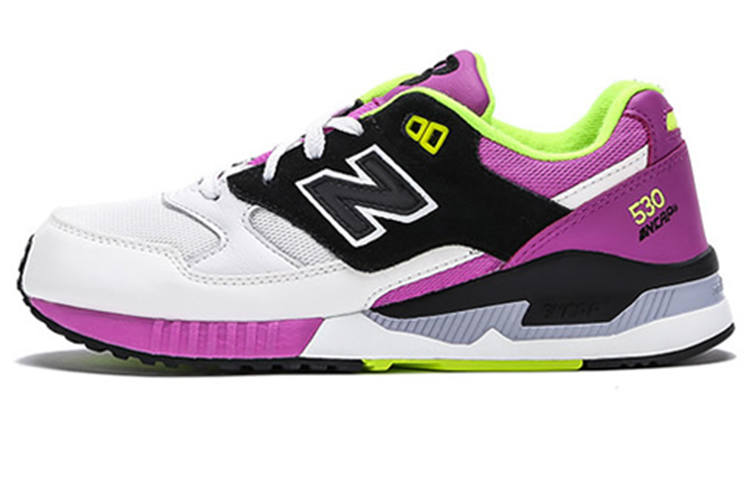 New Balance New Balance NB 530 Fabric Low top Marathon Running Shoes Women's Black White Purple