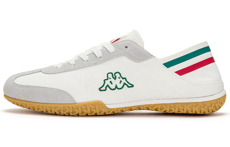 Kappa Abrasion Resistant Lightweight Low top Running Shoes Unisex White Gray Green Red