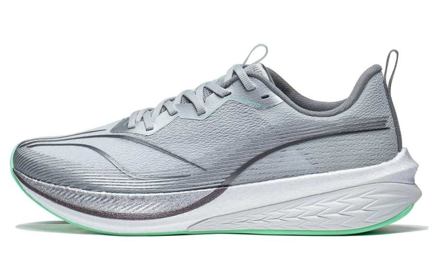Li-Ning Li Ning Red Hare 6 Pro Textile, TPU Abrasion Resistant Low top Running Shoes Men's Gray