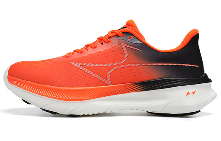 HEALTH Flowing Shadow Cushioning Rebound Track & Field Competition Running Shoes Unisex Orange Black