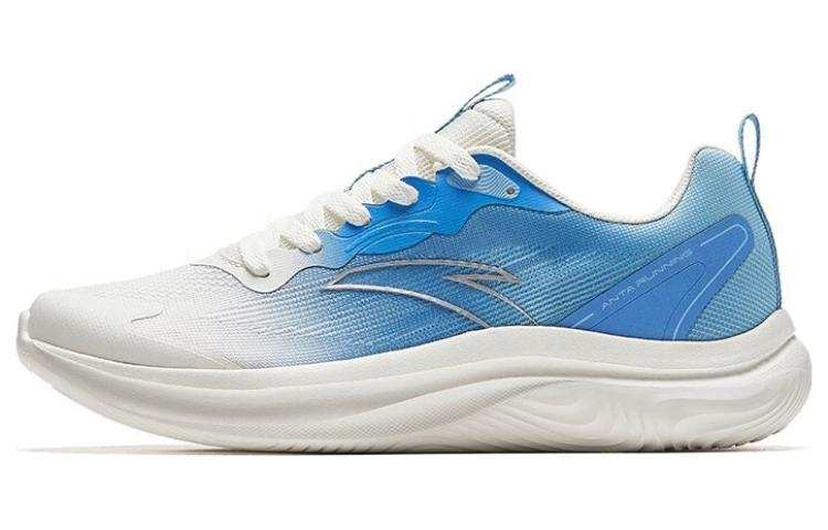 Anta Lingyun Slip Resistant Abrasion Resistant Low top Running Shoes Men's Blue White