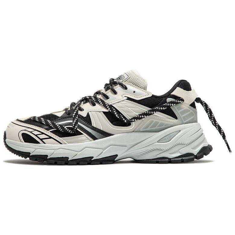 361° Comfortable Slip Resistant Running Shoes Men's Black Gray