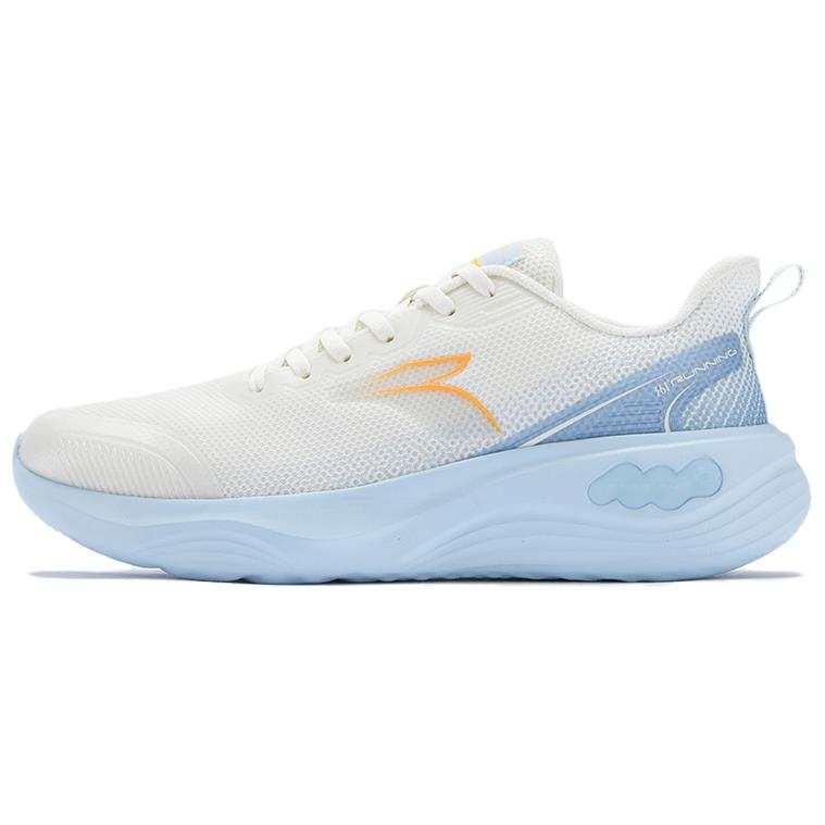 361° Cushioning Breathable Lightweight Low top Casual Running Shoes Men's Feather White Shimmer Blue